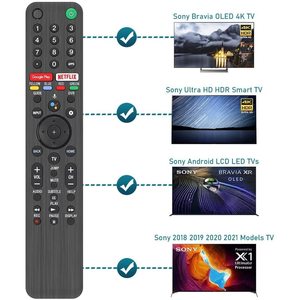 Sostituzione vocale RMF-TX500U telecomando applicabile per Sony TV KD-75X75CH XBR-55A8H XBR-55X950G XBR-65A8H KD-65X750H XBR-49X950H XBR