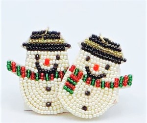 Boucles d'oreilles en métal brillant de noël, zèbre arc-en-ciel, maille de discothèque, drapeau américain, bijoux - Product Image 1