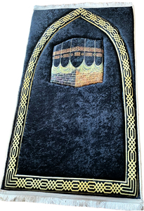 Tappeto da preghiera imbottito in rilievo in schiuma spessa 2.5 CM turco imbottito morbido tappetino di preghiera islamico Sejadah Janamaz pieghevole lavabile