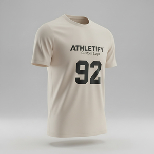 Camiseta de Fútbol Personalizada, Camiseta Promocional de Fútbol, Material 100% Poliéster, Logotipos de Equipos, Nombres de Jugadores, Números - Product Image 1