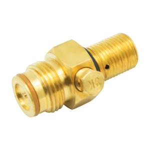 Válvula para Cilindro de CO2 Comprimido de 24oz, Válvula para Cilindro de CO2 para Paintball 5/8-18 UNF ASA 825 14 NGO de Latón - Product Image 3