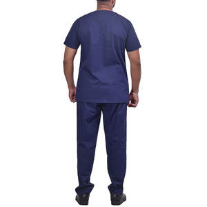 Tenue d'infirmière et de médecin, ensemble de blouses et de pantalons en deux pièces, élastique, unisexe, uniforme d'hôpital - Product Image 5