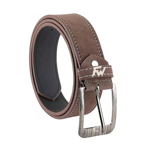 Cinturón de Cuero Genuino Premium, Correa de Cintura a la Moda, Logotipo Personalizado, Accesorios Casuales para Uso Profesional - Product Image 2