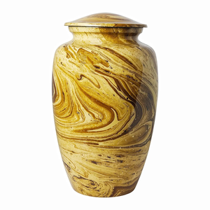 Urnas de cremación de metal Urnas conmemorativas de aluminio Premium Recuerdo Opciones grabables a prueba de fugas - Product Image 4