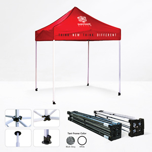 Tente Pop-Up à cadre en aluminium Pop Star étanche PC Logo personnalisé impression publicitaire bannière supports pour événements en plein air salons professionnels - Product Image 1