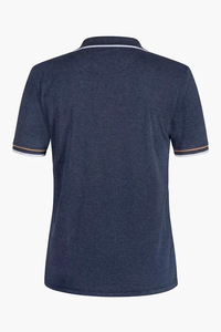 Men's <b>Classic</b> Fit Anti-Wrinkle Knitted Shirt 100% Combed Cotton Solid Color Casual Style Short Sleeve 210g Custom Logo Available - Product Image 6
