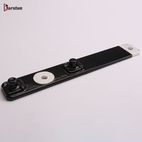 Barre de Busbar en Cuivre Isolée en PVC, Poinçonnée et Pliée sur Mesure, pour Panneaux Électriques et Distribution d'Énergie