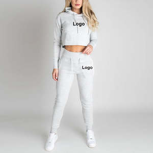 Mode personnalisée, ensemble de jogging simple, nouveau style, deux pièces, survêtement de course, streetwear, vêtements de sport, survêtements pour femmes - Product Image 3