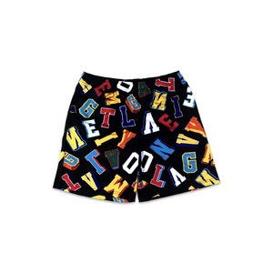 กางเกงขาสั้นแฟชั่นสตรีทสไตล์ฤดูร้อนสำหรับผู้ชายคุณภาพสูง เอวยางยืด ผ้าฝ้าย 100% กันยับ มีกระเป๋าตาข่าย - Product Image 2