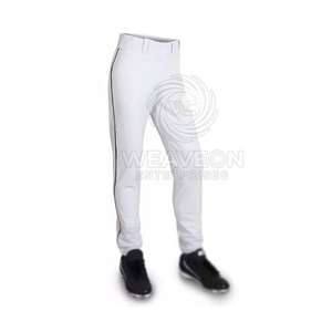 Uniformes de Béisbol de Diseño Personalizado Hechos en Fábrica con Logotipo Personalizado Impreso, Transpirables, 100% Algodón, Talla Grande para Hombres Adultos - Product Image 4