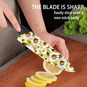 Juego de 2 Cuchillos de Cocina con Hoja de Cerámica Hechos a Medida, Mango de Plástico, Aptos para Lavavajillas, Alta Calidad, Entrega Rápida, Precio de Fábrica - Product Image 4