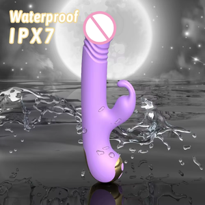 Massage Femme Sextoys G Spot Lapin Rapide Poussée Gode Vibrateur DILDO SEX TOY pour Femmes Vagin Clitoris Stimulation - Product Image 4