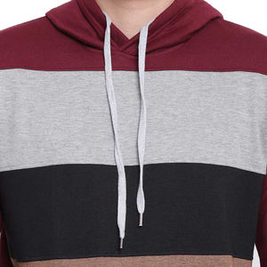 Taille européenne hommes 100% coton sweat été mince à manches longues à capuche pour Fitness Sports loisirs course entraînement GYM doublé - Product Image 2