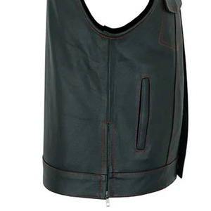 Gilet en coton réversible imperméable et respirant de haute qualité avec fermeture éclair, élégant, nouvelle mode, logo personnalisé, vêtement d'extérieur décontracté pour homme, hiver - Product Image 5