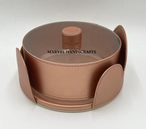 Ramadan 2026 Produits en cuir Artisanat en bois Plateaux de service Plats de service Artisanat pour la décoration de mariage Décoration d'événement Boîte cadeau - Product Image 1