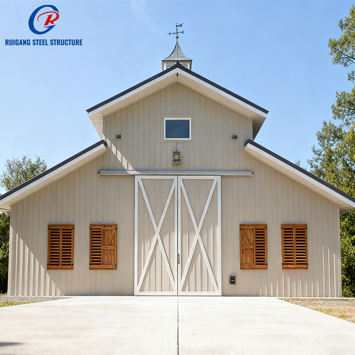 Steel Structure Horse Stable Cow Shed