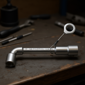 Clés à douille angulaires ouvertes Facom 12 x 6 points, forgées, tailles métriques et impériales, collection d'outils SLS - Product Image 3