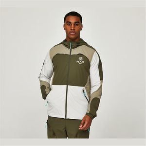 Chaqueta Cortavientos Impermeable y Transpirable con Capucha Plegable para Hombre, con Cremallera, para Correr y Lluvia - Product Image 2