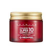 Medi-Peel Collagène Super 10 Sleeping Cream 70mL Crème de nuit coréenne apaisante pour l'élasticité de la peau Ant-Wrinkle