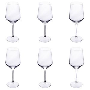 Set di 6 Bicchieri Moderni Rubino Sibilla da 510 ml per Servire il Vino - Product Image 1