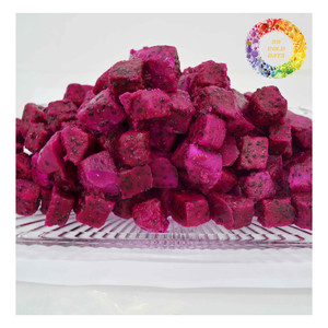 Fruit du dragon congelé de qualité supérieure, cubes Pitaya Offres Spéciales IQF, fruit du dragon rouge et blanc pour smoothies et jus au meilleur prix - Product Image 3