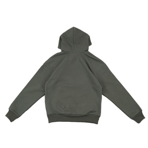 Sudadera con capucha de lana orgánica para hombre Sudaderas con capucha personalizadas de algodón orgánico para hombre Sudadera con capucha orgánica - Product Image 2