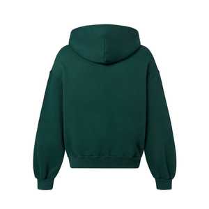 Sudaderas con cremallera de lana estilo Streetwear Street Pro Factory Direct Thick Zip Hoodie Venta al por mayor Sudaderas con capucha lisas impresas con pantalla personalizada - Product Image 3