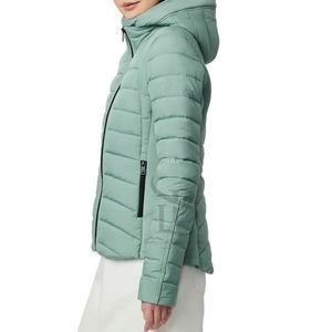 แจ็กเก็ตทรงสลิมฟิตสำหรับผู้หญิงแจ็คเก็ตผ้าใบกลางแจ้งแบบลำลองหนาพร้อมตัวเลือกที่กำหนดเองได้ - Product Image 3