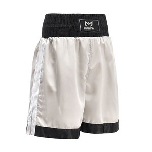 Pantalones Cortos de Boxeo Hechos a Medida de Alta Calidad con Logotipo Frontal, de Secado Rápido y Transpirables, en Material de Poliéster/Nailon - Product Image 1