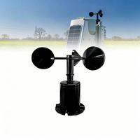 Alat Ukur Kecepatan Angin Hemat Daya Vane 5V DC Zigbee Arduino Rs485 4-20ma 0-5v Anemometer Angin 0.1m/s