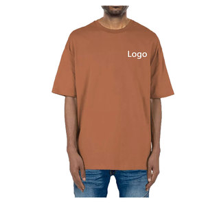 Camiseta de Corte Regular para Hombre, 100% Algodón, 220 Gramos, Hombros Caídos, Estilo Urbano Personalizado, Alta Calidad, Ecológica, Transpirable y a la Moda - Product Image 3