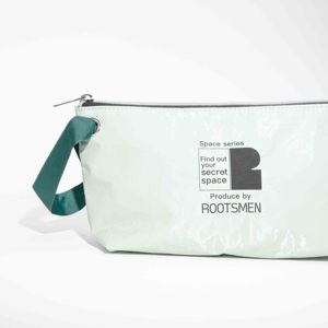 Bolsa de almacenamiento de cosméticos de moda de fábrica BSCI con cremallera logotipo personalizado hecho de tela papel Tyvek - Product Image 4