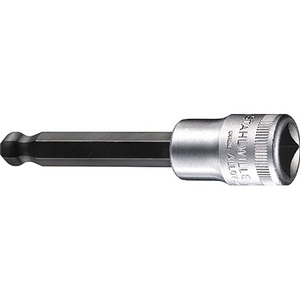 Clé à douille blanche STAHLWILLE 54 KK 1/2 pouce avec insertion de 6 mm de longueur et clé hexagonale interne de 100 mm - Product Image 1
