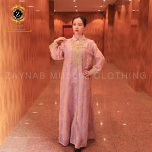 Zaynab elegante Abaya Emmes bata alta calidad Abaya nueva <span class=keywords><strong>moda</strong></span> chica árabe últimos diseños Burqa elegante Abaya - Product Image 3