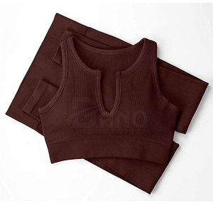 Leggings Deportivos Transpirables de Secado Rápido, Ligeros, Talla Grande, 100% Algodón, Conjunto de Yoga para Mujer, Ropa Deportiva para Gimnasio - Product Image 5