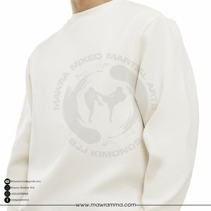 Nouveau sweat-shirt Mawra 100% laine, lourd, brodé, écologique, tendance, surdimensionné, streetwear d'hiver, haute qualité, extérieur - Product Image 3