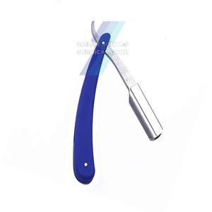 Suministros de peluquero de etiqueta privada, maquinilla de afeitar profesional de corte recto para peluquero, maquinilla de afeitar de una sola hoja con logotipo personalizado - Product Image 5