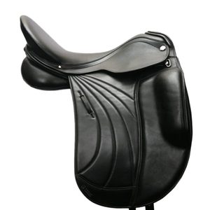 High Quality Euro Cavall Industries Horse Close Contact Dressage Saddle Genuine Leather Soft Seat Customizable Size Color Horse 2025 - Product Image 3