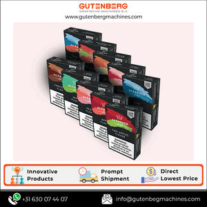 Última llegada de la venta caliente automática Hookah Shisha caja de tabaco de embalaje de la máquina de embalaje de 50g a precio de mercado con descuento - Product Image 2