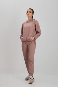 Women's Two-Piece Reversible <b>Winter</b> Breathable Athletic <b>Tracksuit</b> Set High-Stretch 100% Cotton Hip-Hop Activewear Eco-Friendly - Product Image 6