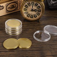 Pièces vierges modernes en alliage de zinc plaqué pour gravure laser, pièces commémoratives de voyage, 40 mm, pour boîtes et projets DIY