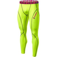 Collants de sport en Polyester pour hommes, Compression, pantalons de Base, Leggings d'entraînement, de course à pied