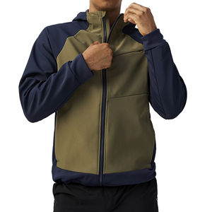 Veste Softshell d'hiver pour homme 2025, imperméable, col à capuche, style streetwear, vente chaude, prix de gros bas - Product Image 1
