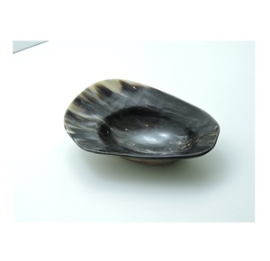Tazón de Servir de Cuerno de Búfalo Natural de Estilo Moderno, Utensilios de Cocina para Decoración del Hogar y Servir Alimentos, Procedente de la India - Product Image 1