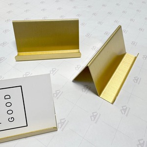 Creative Zigzag <b>Metal</b> Card Holder Table Stand Stylish Display for Menus Table Numbers Photos Weddings Events and Home Decor - Product Image 3