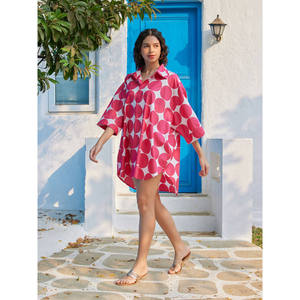 Camisa Holgada de Algodón Florence con Estampado de Puntos - Product Image 2