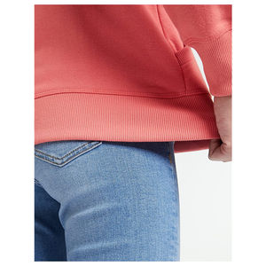 เสื้อฮู้ดดี้ผู้หญิงสีพื้นคุณภาพสูงแบบสั่งทำพิเศษ แขนยาว ผ้าถัก มีเชือกผูก ดีไซน์แยกชิ้น - Product Image 6