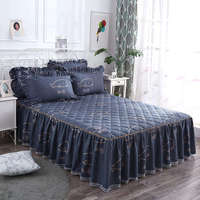 Ensemble de literie de luxe de haute qualité 4 pièces pour lit Queen Size, housse de couette en coton, polyester et soie, antistatique, 300TC, écologique, chauffant