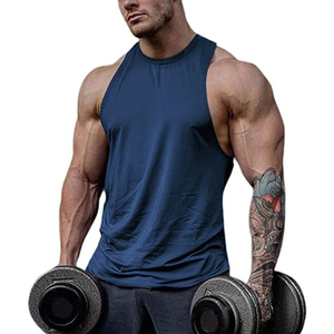 T-shirt d'entraînement à séchage rapide pour hommes, hauts actifs, chemise de compression à manches courtes, couche de base, vêtements de sport en gros - Product Image 3