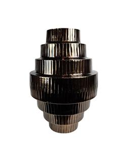 Florero de metal de hierro hecho a mano más vendido con detalles intrincados estilo elegante para decoración del hogar y propósito de regalo - Product Image 5